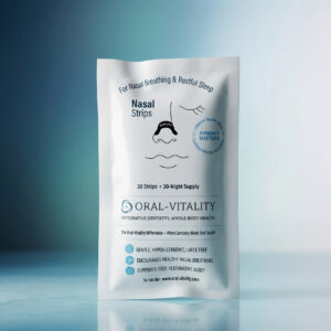 Oral‑Vitality™ Nasal Strips — 30‑Day Supply